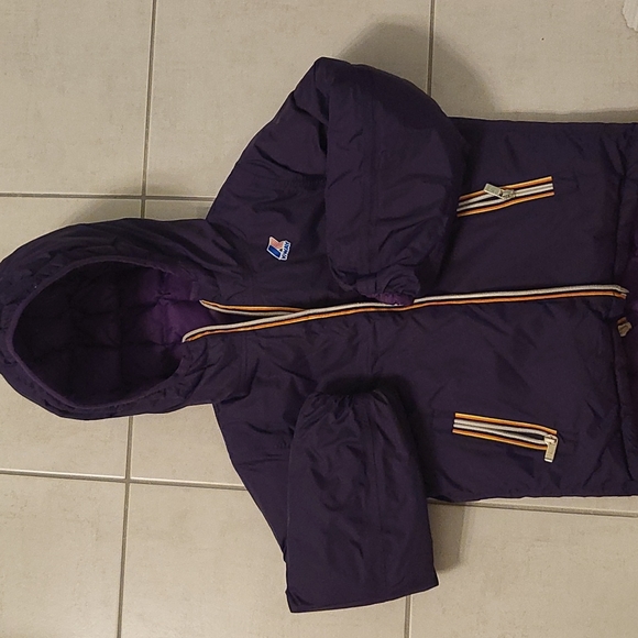 K-wayJacques Thermo Plus  Reversible Puffer Jacket Size 6 - Picture 4 of 9